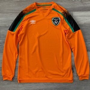 Republic of Ireland 2021/22 Umbro Away Long Sleeve